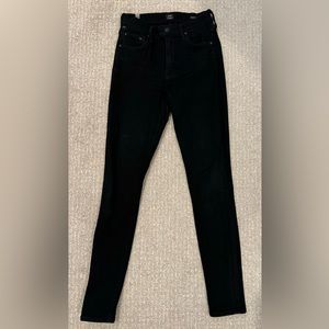 Citizen of Humanity Rocket Black Denim